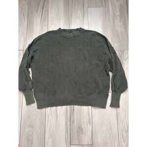 American Eagle Aerie Olive Green Oversized Sweater Knit Size L